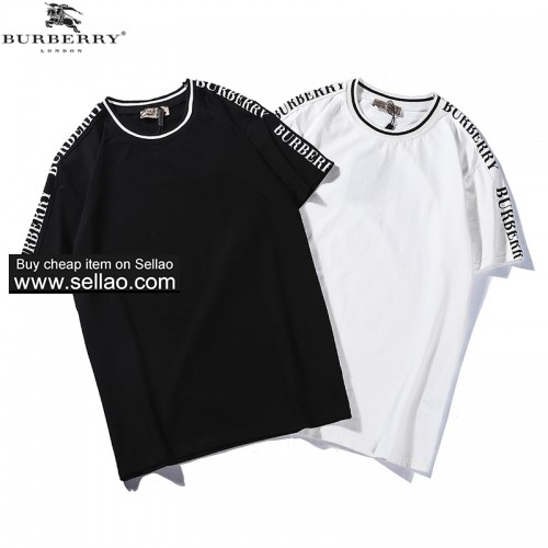 NEW ! Burberry Men's T-Shirt Summer Fashion Short Sleeve