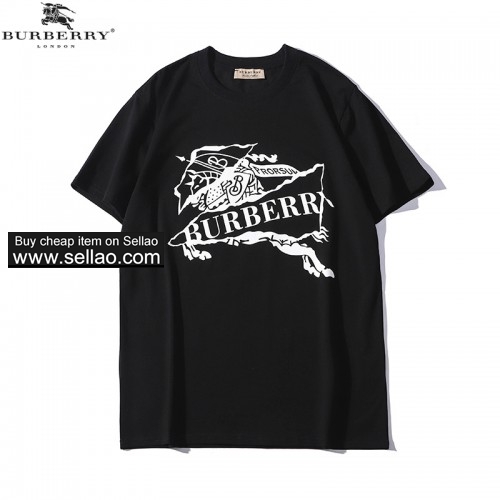 NEW ! Burberry Summer Fashion Men's T-Shirt  Free Shipping