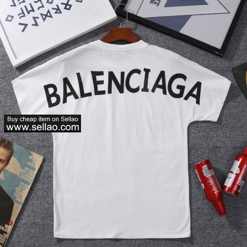 NEW !  BALENCIAGA Summer Men's T-Shirt  Free Shipping