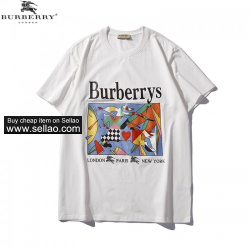 NEW !  Burberry Summer Men's T-Shirt Free Shipping