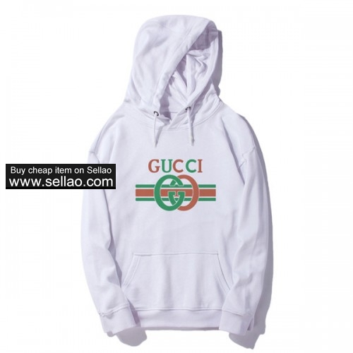 Luxury Brand Gucci GG Logo Hoodies Streetwear fashion Hooded Pullover Outdoor Sweatshirts