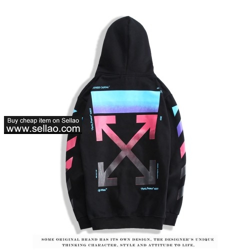 NEW ! OFF WHITE  Men's Hoodie Sweater Cotton Free Shipping