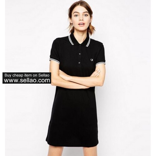 Fred Perry Classic Lapel Short Sleeved Dress sports T Shirt