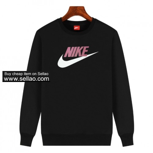 NEW! Nike Sweater Round Neck Casual Sweatshirt Unisex 8 Colors Free Shipping