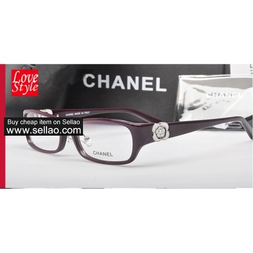 CHANEL Glasses Eyeglasses Full BLACK Frame3131