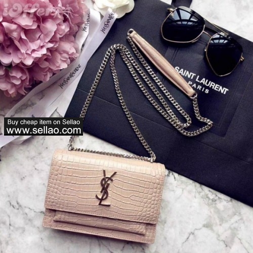 YSL ORIGINAL QUALITY FLAP FRONT CHAIN WALLET