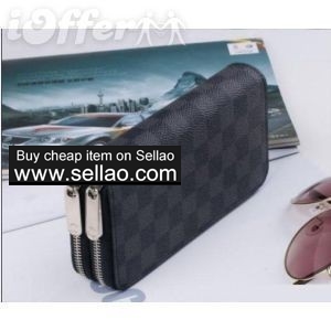 LOUIS VUITTON LV vernis double zip wallet purse holder