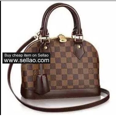 Louis vuitton LV patent vernis alma handbag bag black purse tag lock