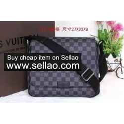 LOUIS vuitton_AAA++ Leather on Men's single backpack Men's Bags 35CM