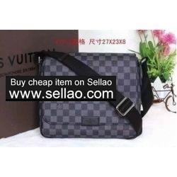 LOUIS vuitton_AAA++ Leather on Men's single backpack Men's Bags