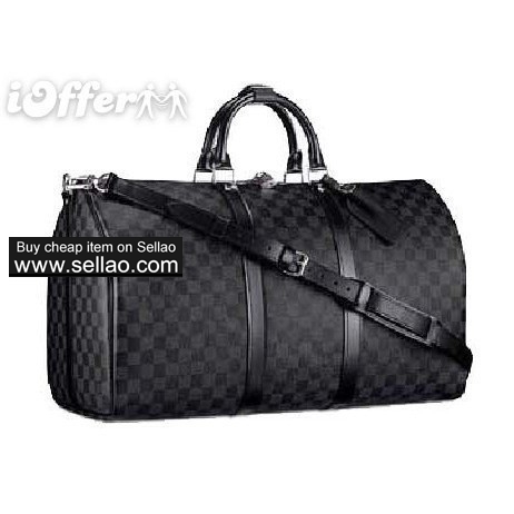louis vuitton women real leather silver hardware Handbag bag LV