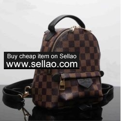 LV Luxury LV Supreme Leather Classic Pattern Fashion Outdoor Bag Backpack