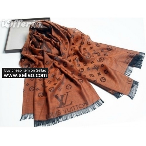 Louis Vuitton Cotton scarf shawl Woman's scarf shawl