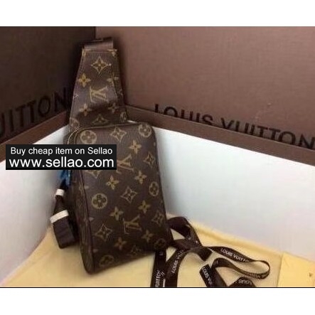 Louis Vuitton Leather men's Messenger bag casual handbag lv