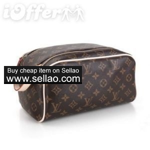 NEW LEATHER COSMETIC CLUTCH MAKEUP BAGS