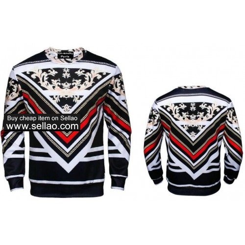 NEW Givenchy Men's Women Wave stripe Sweaters