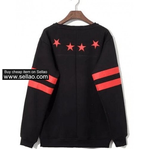 NEW Givenchy Men's/Women Black stitchwork Sweaters