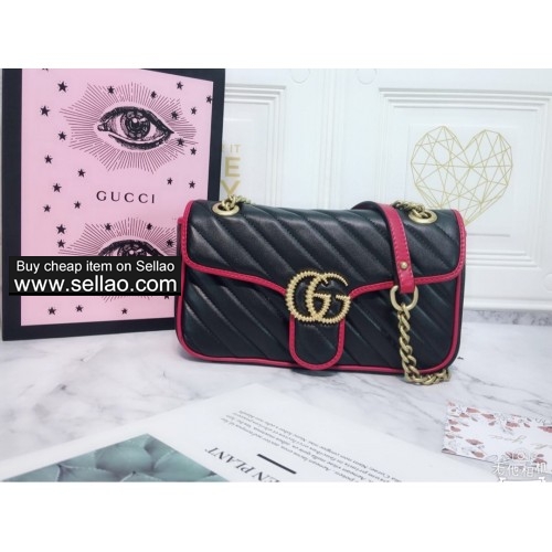 Gucci luxury women's bag men's bag top quality model: 443497 size:26-15-7cm