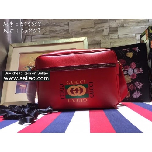 Gucci luxury women's bag men's bag top quality model: 523589 size:33.5-23.5-9.5cm
