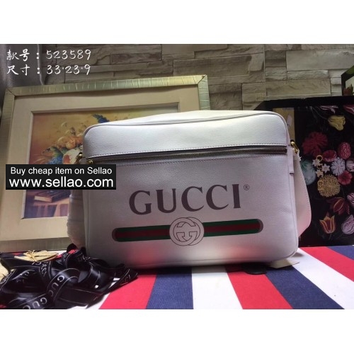Gucci luxury women's bag men's bag top quality model: 523589 size:33.5-23.5-9.5cm