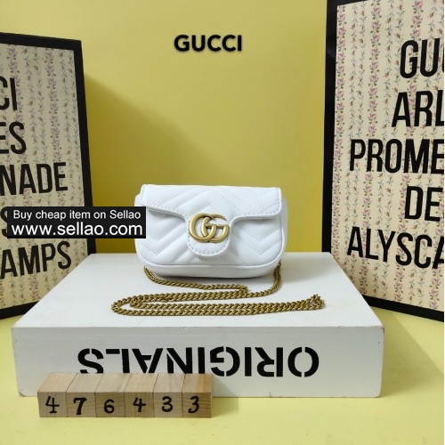 Gucci luxury women's bag men's bag top quality model: 476433 size:16.5-10-5cm