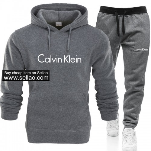 CK men's sportswear suit fashion hoodie