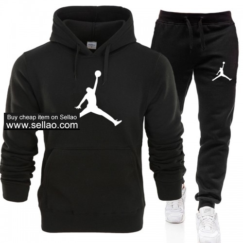 Jordan Men's Casual Sports Suit Fashion Hoodie