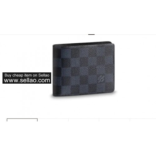 Louis Vuitton Cowhide Credit Card Wallet Holder Portable Card Pack