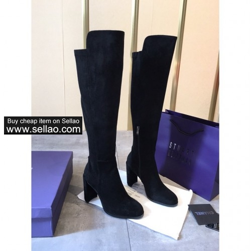 STUART WEITZMANSW classic autumn and winter women's elastic boots with a height of 8.5cm size 34-40