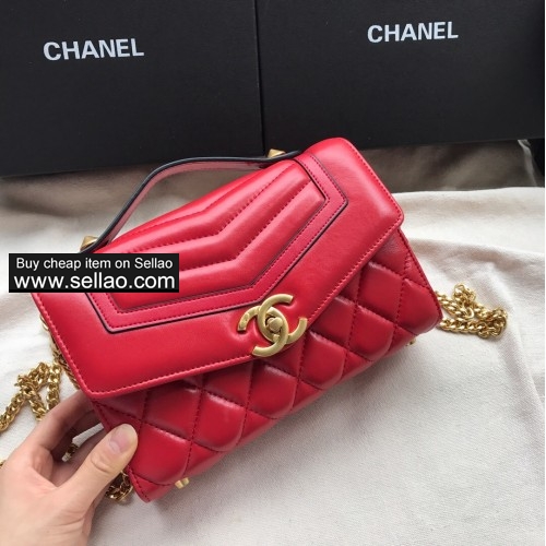 Chanel senior luxury women's bag men's bag top quality model:1505 size:23-14CM