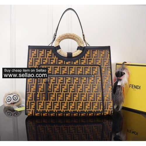 Fendi luxury leather women's bag men's bag top quality model:8832 size:44-36-16cm
