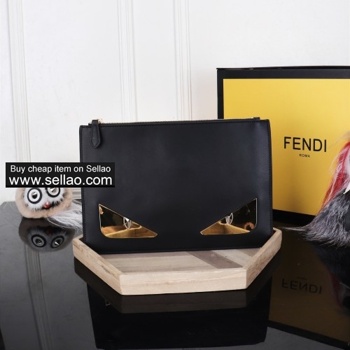 Fendi luxury leather women's bag men's bag top quality model:8001 size:29-cm