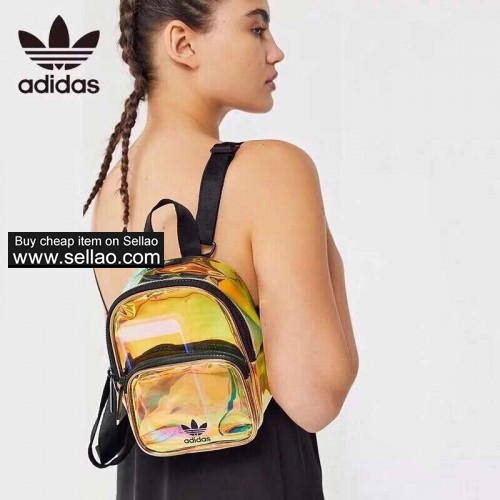 Adidas Backpack Laser Colorful  Fashion Essential Free Shipping