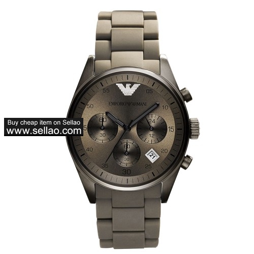EMPORIO ARMANI MEN'S WATCH AR5950 WOMEN'S WATCHES WITH ORIGINAL BOXES TWO YEARS WARRANTY
