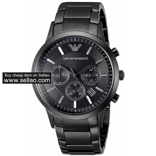 EMPORIO ARMANI MEN'S WATCH AR2453 WOMEN'S WATCHES WITH ORIGINAL BOXES TWO YEARS WARRANTY