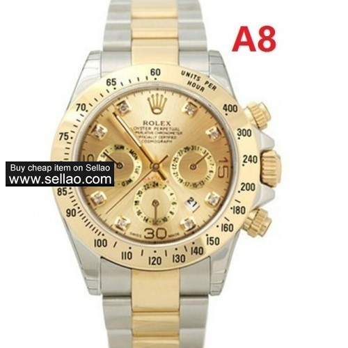 Men's Women's Rolex quartz Wristwatches Solid Steel Belt Watch Mechanical Watches