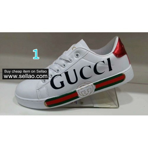 HOT ! GUCCI Fashion Flat Shoes Casual Shoes  4 style size 36--44