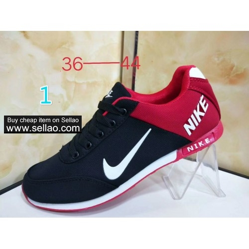 NEW ! NIKE Fashion sports shoes Flat Shoes  4 Color Size 36-44