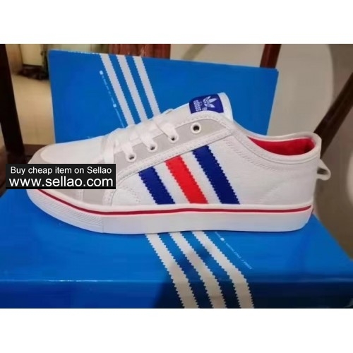 NEW ! Adidas Flats Canvas Shoes 2 Color Sizes 36--44 Free Delivery