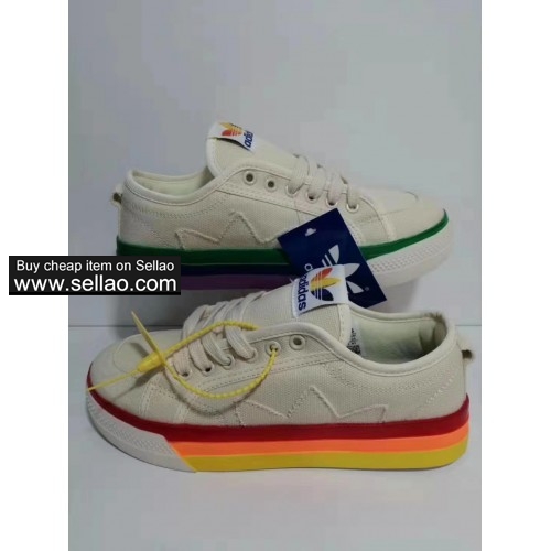 HOT ! Adidas Canvas Shoes 2 Color Sizes 36--44