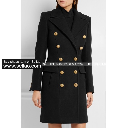 Classic Balmain Women Fashion Blazers-Jackets -Trench Coat-1001