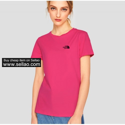 The North Face Summer Women's T-Shirt Breathable Sweat-Absorbent 8 Colors