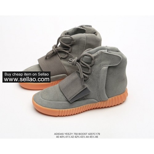 TOP 1:1 Adidas Yeezy Boost 750 Grey Real Boost MENS SHOES