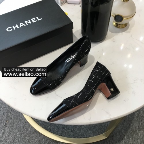 CHANEL Women's High Heels Spring Fashion Show Latest Counter Packing