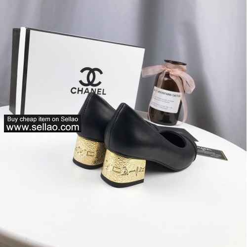 CHANEL 2020 Spring Women's Low Heel Casual Shoes Flats