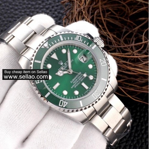 Rolex Submariner 116610LV-97200 Green Disc Watch (Green Water Ghost) Black Water Ghost Luxury Watch