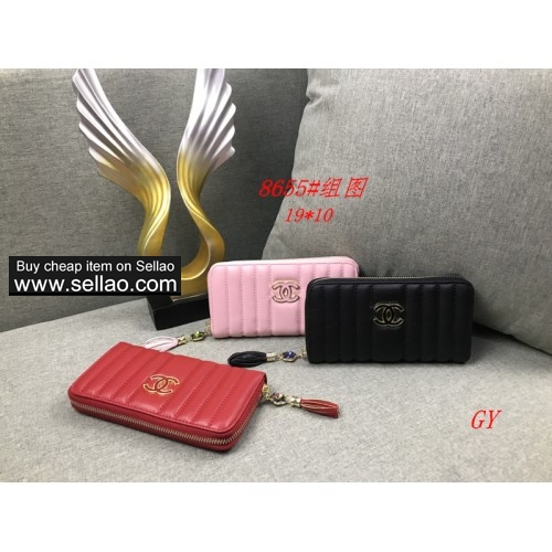 Chanel Cc Vernis Wallet Business Credit Card Purse Patent Leather Bag 8655