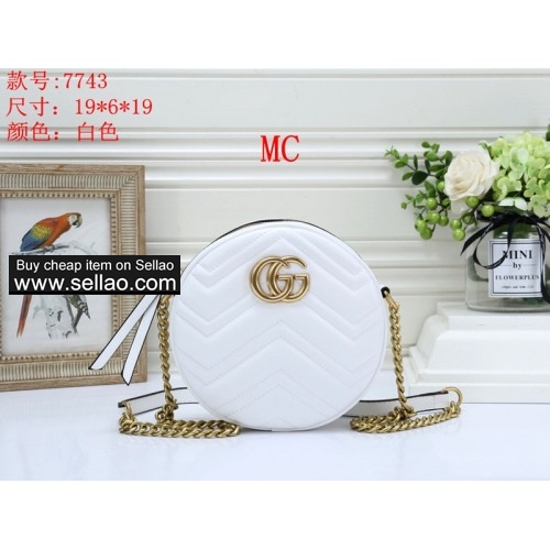 GUCCI Luxury Handbag Women Bag Designer Small Messenger Leather Handbag Brand One Shoulder Fashion C