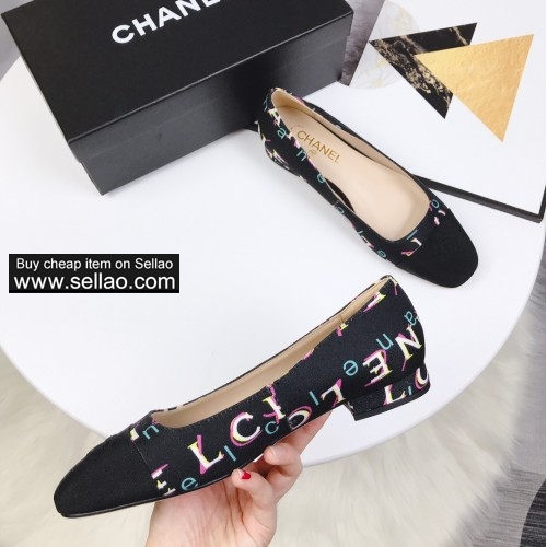 Spring CHANEL Women's Flat Shoes Fashion Casual Shoes
