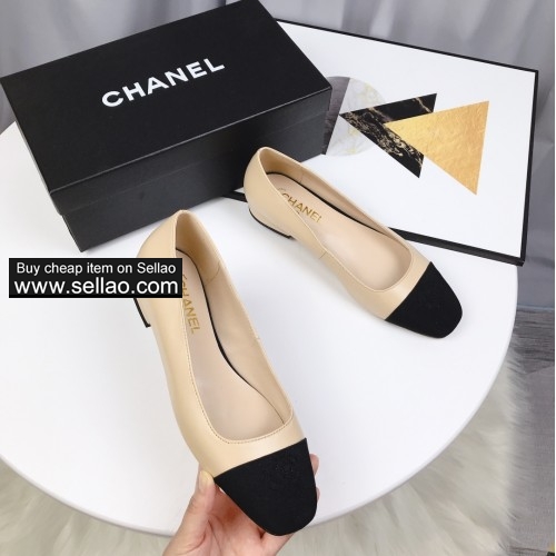 CHANEL Women's Flat Shoes Spring Fashion Casual Shoes